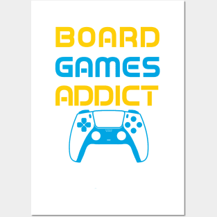 Board, Games Addict Posters and Art